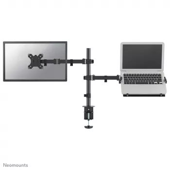 Brazo para monitor Neomounts FPMA-D550NOTEBOOK con soporte para portátil 10-32 inch