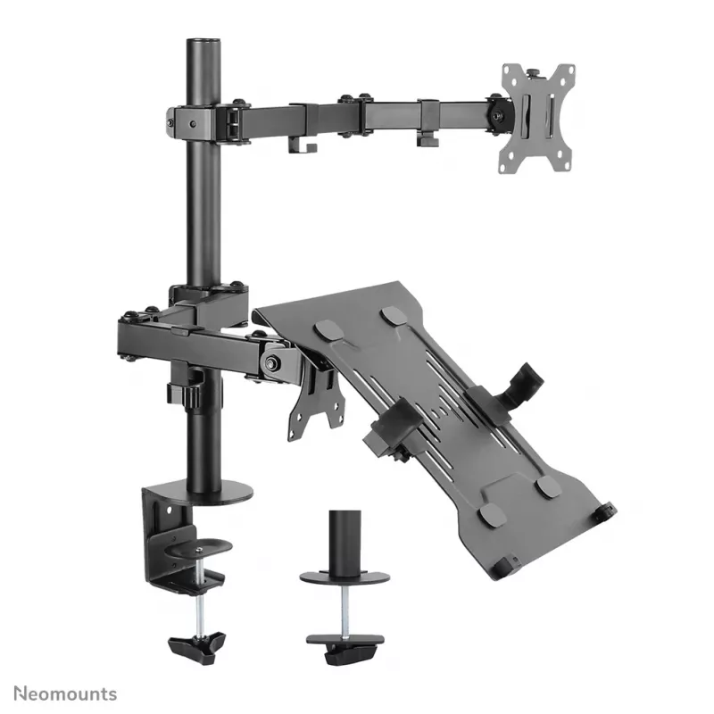 Brazo para monitor Neomounts FPMA-D550NOTEBOOK con soporte para portátil 10-32