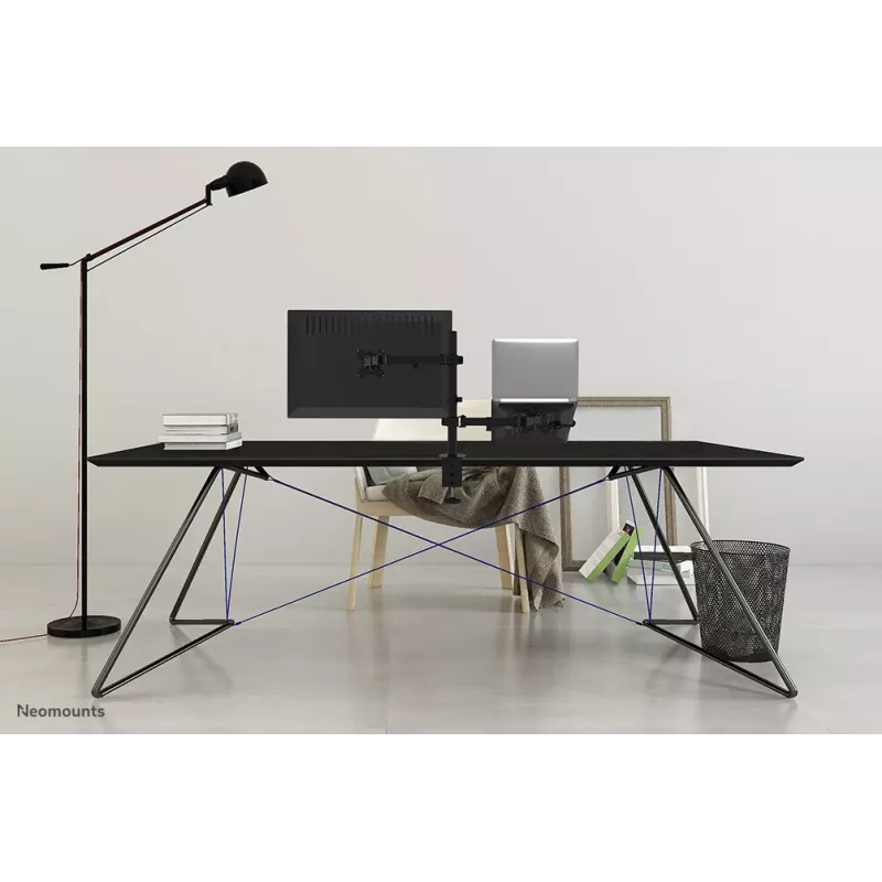 Brazo para monitor Neomounts FPMA-D550NOTEBOOK con soporte para portátil 10-32