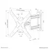 Neomounts WL40S-850BL14 Soporte de pared para TV 40-65
