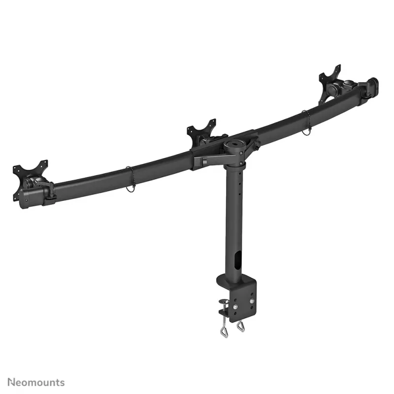 Neomounts FPMA-D700D3 Brazo de monitor 10-27 inch, abrazadera, 8 kg, 25,4 cm (10 inch), 68,6 cm (27 inch), 100 x 100 mm, Negro