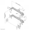 Neomounts FPMA-D700D4 Soporte de monitor 19-30