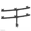 Neomounts FPMA-D700D6 Brazo de monitor 19-27 inch, soporte de abrazadera, 8 kg, 48,3 cm (19 inch), 68,6 cm (27 inch), 100 x 100 mm, Negro