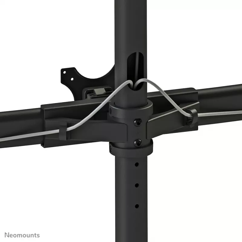 Neomounts FPMA-D700D6 Brazo de monitor 19-27 inch, soporte de abrazadera, 8 kg, 48,3 cm (19 inch), 68,6 cm (27 inch), 100 x 100 mm, Negro