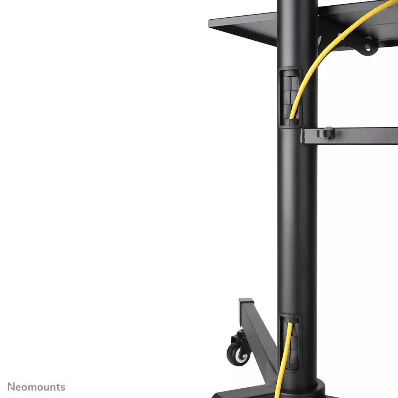 Neomounts PLASMA-M1700E Carro para TV 32-70 inch, Negro, soporte de suelo portátil, acero, 50 kg, 81,3 cm (32 inch), 177,8 cm (70 inch)