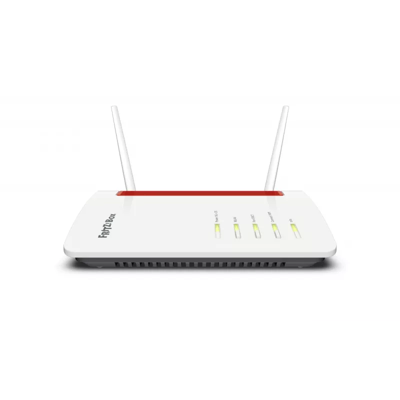 Router FRITZ 6850 5G WLAN Gigabit Ethernet Dualband (2,4 GHz / 5 GHz) Negro, Rojo, Blanco