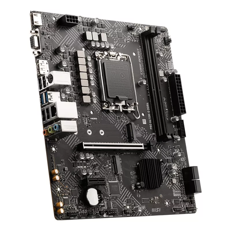 MSI PRO H610M-G DDR4 Placa base Intel H610 LGA 1700 micro ATX
