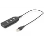 DIGITUS HUB USB DE 4 PUERTOS USB 2.0 (AB-50001-1)