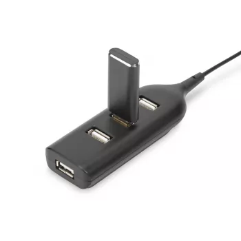 DIGITUS HUB USB DE 4 PUERTOS USB 2.0 (AB-50001-1)