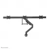 Neomounts NM-D775DX3 negro brazo para monitor 17-27 pulgadas - gas - Topfix - tope 180°