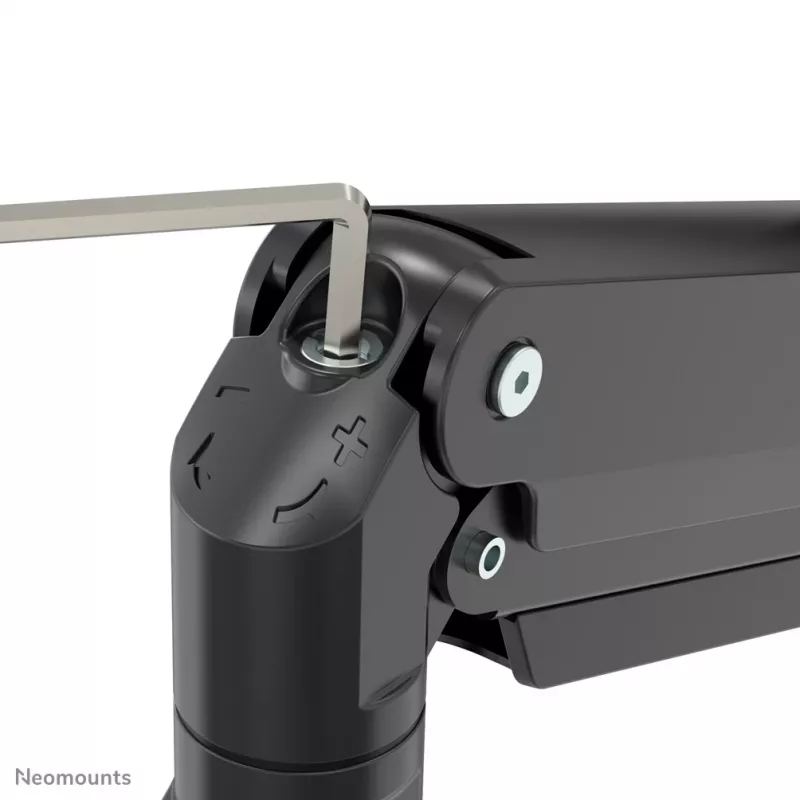 Neomounts NM-D775DX3 negro brazo para monitor 17-27 pulgadas - gas - Topfix - tope 180°