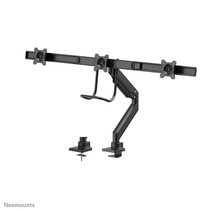 Neomounts NM-D775DX3 negro brazo para monitor 17-27 pulgadas - gas - Topfix - tope 180°