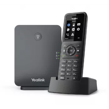 Yealink W77P teléfono IP negro TFT
