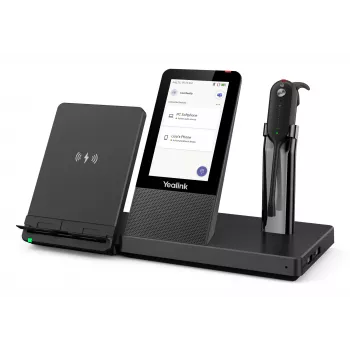 Yealink WH67 Teams auricular, inalámbrico, oficina/callcenter, 20–14000 Hz, 19 g, auricular, negro