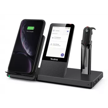 Yealink WH67 Teams auricular, inalámbrico, oficina/callcenter, 20–14000 Hz, 19 g, auricular, negro