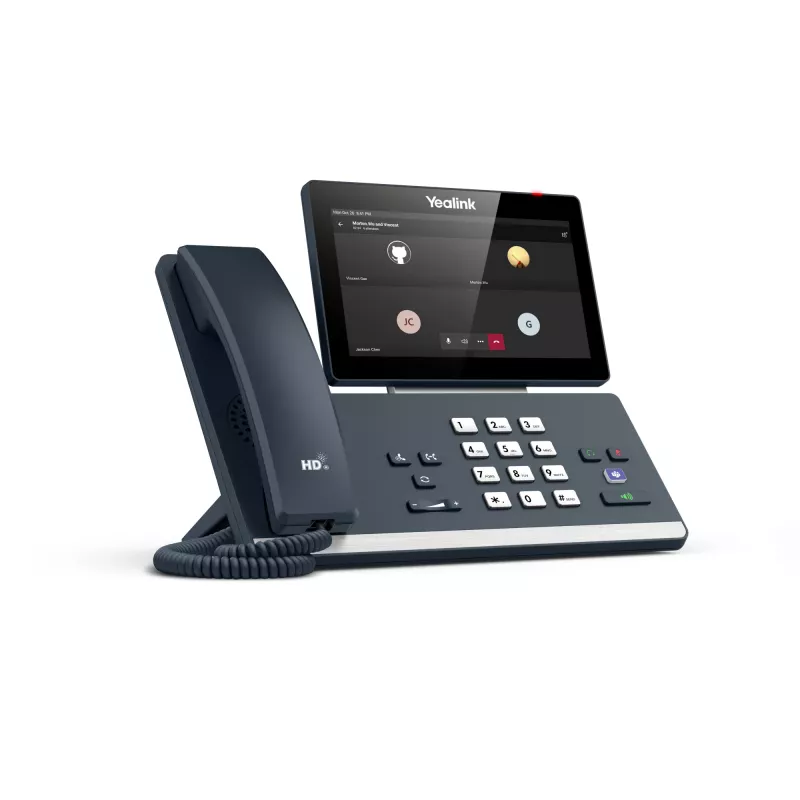 Yealink MP58 Microsoft Teams Edition, teléfono IP, gris, auricular con cable, escritorio, Android, Microsoft Teams