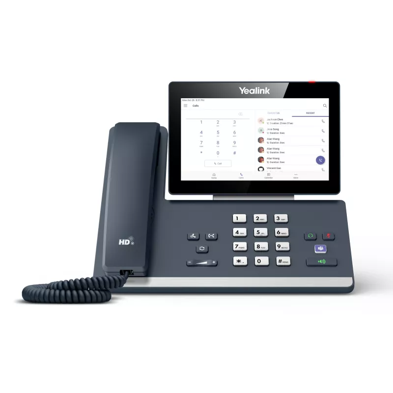 Yealink MP58 Microsoft Teams Edition, teléfono IP, gris, auricular con cable, escritorio, Android, Microsoft Teams