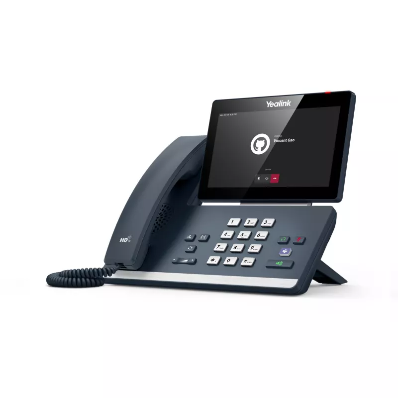 Yealink MP58 Microsoft Teams Edition, teléfono IP, gris, auricular con cable, escritorio, Android, Microsoft Teams