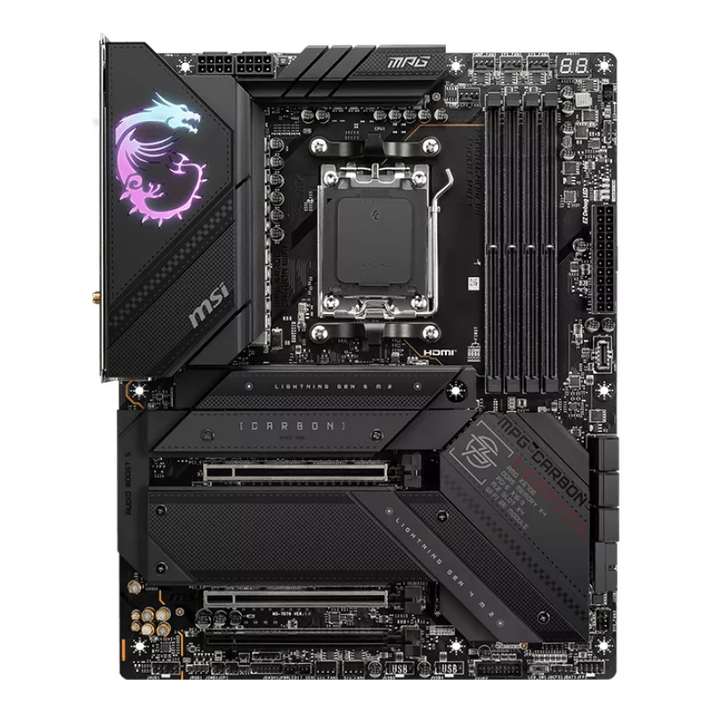 MSI MPG X670E CARBON WIFI placa base AMD X670 Socket AM5 ATX