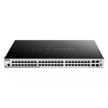 D-Link DGS-1510-20/E switch de red gestionado L2/L3 Gigabit Ethernet (10/100/1000) 1U gris