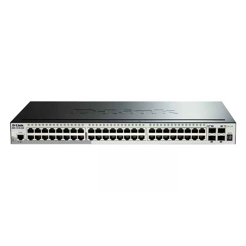 D-Link DGS-1510-20/E switch de red gestionado L2/L3 Gigabit Ethernet (10/100/1000) 1U gris