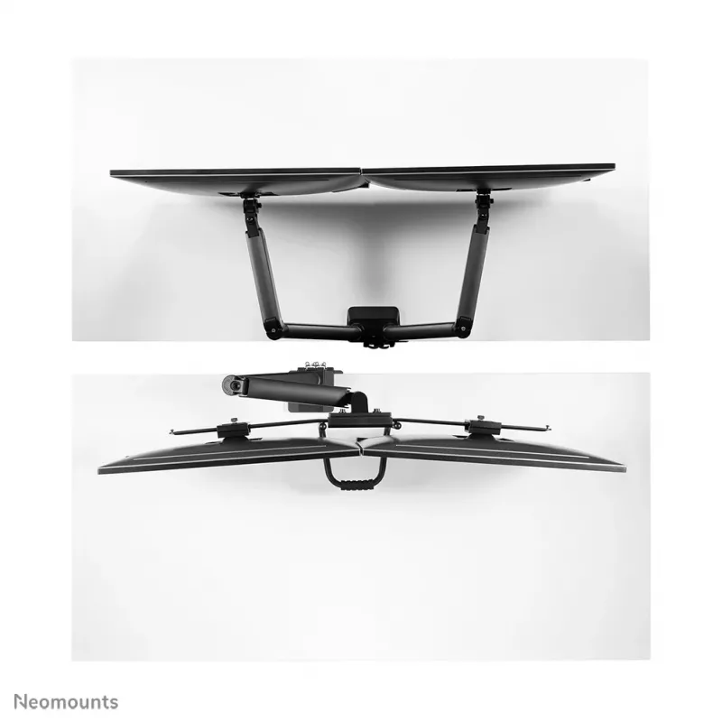 Neomounts DS75-450BL2 soporte de monitor 17-32 pulgadas - pistón de gas - fijación a mesa - tope de 180°