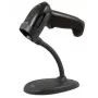 HONEYWELL lector de códigos de barras Voyager 1250g kit USB - incluye escáner negro 1250g y cable espiral USB Type-A 3m y soporte de presentación Flex-Neck y documentación
