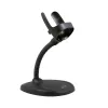HONEYWELL lector de códigos de barras Voyager 1250g kit USB - incluye escáner negro 1250g y cable espiral USB Type-A 3m y soporte de presentación Flex-Neck y documentación