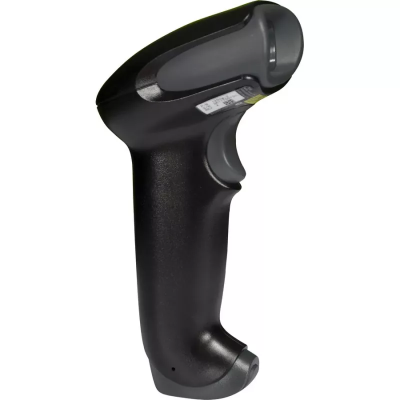 HONEYWELL lector de códigos de barras Voyager 1250g kit USB - incluye escáner negro 1250g y cable espiral USB Type-A 3m y soporte de presentación Flex-Neck y documentación