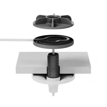 Soporte colgante Logitech Mic Pod Pendant Mount, ancho 145 mm, alto 56 mm