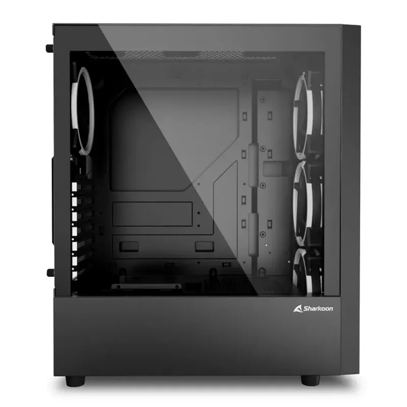 Caja de PC Sharkoon RGB Wave Desktop Negro