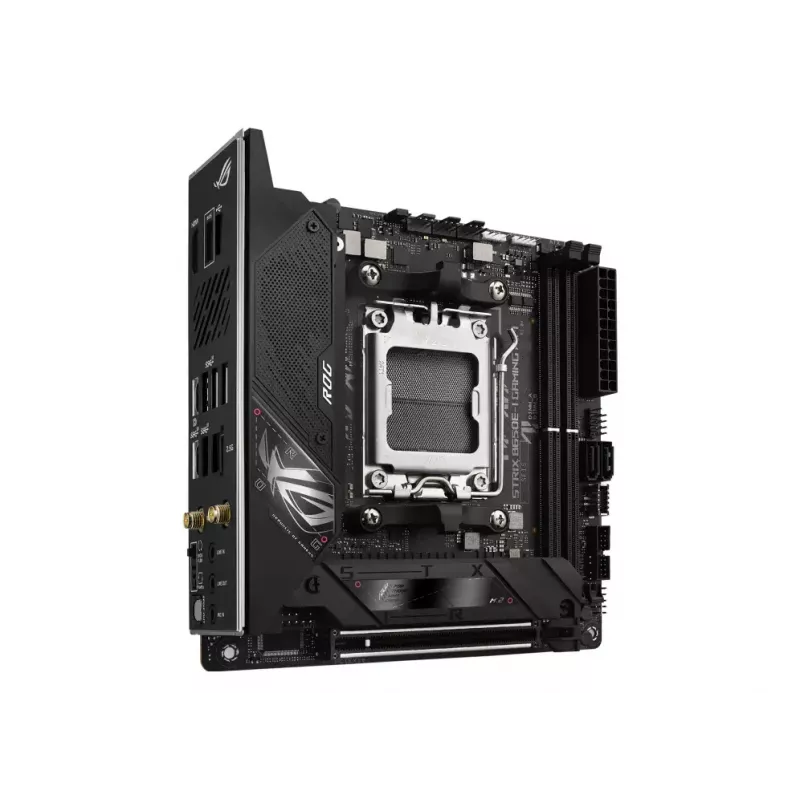 Placa base ASUS ROG STRIX B650E-I GAMING WIFI mini ITX — AMD B650, Socket AM5, DDR5, 2x M.2, Wi‑Fi 6E, LAN 2,5 Gb