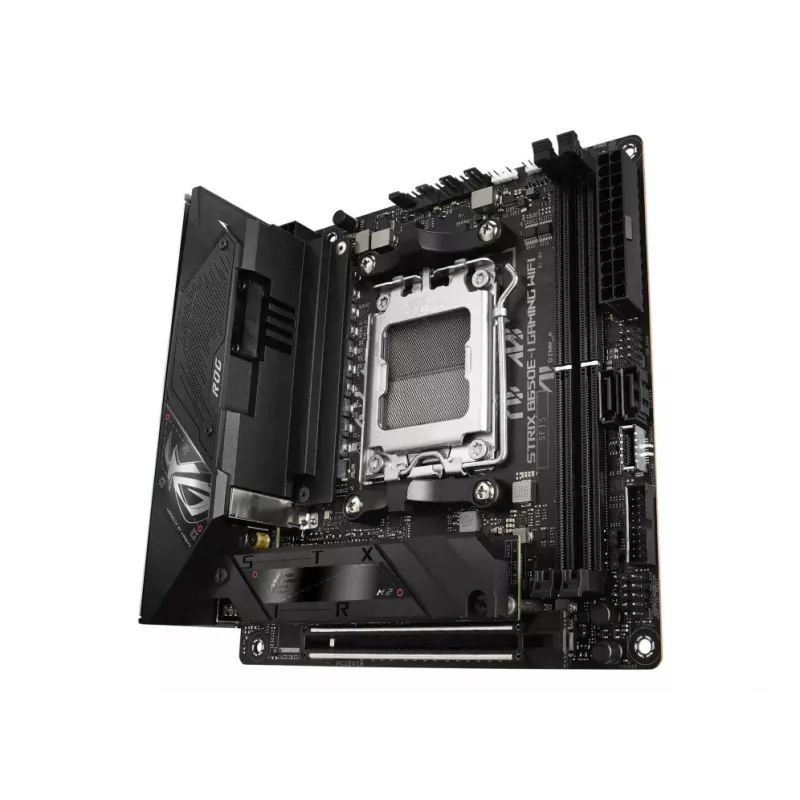 Placa base ASUS ROG STRIX B650E-I GAMING WIFI mini ITX — AMD B650, Socket AM5, DDR5, 2x M.2, Wi‑Fi 6E, LAN 2,5 Gb