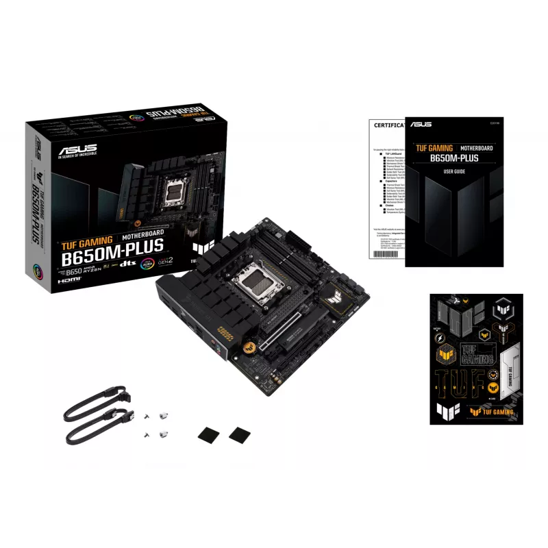 Placa base ASUS TUF GAMING B650M-PLUS AMD B650 Socket AM5 micro ATX