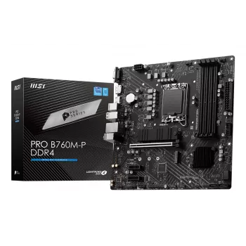MSI PRO B760M-P DDR4 Placa base Intel B760 LGA 1700 micro ATX