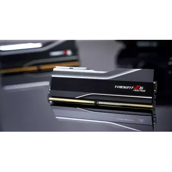 DIMM 32 GB DDR5-6000 (2x 16 GB) Dual-Kit, memoria RAM negra, F5-6000J3636F16GX2-TZ5NR, Trident Z NEO RGB, AMD EXPO