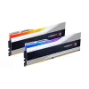 DIMM 32 GB DDR5-6400 (2x 16 GB) Dual-Kit, memoria RAM plateada, F5-6400J3239G16GX2-TZ5RS, Trident Z5 RGB, INTEL XMP