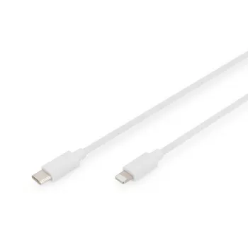 Cable de carga USB-C – Lightning Digitus Data DB-600109-010-W