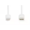 Cable de carga USB-C – Lightning Digitus Data DB-600109-010-W