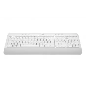 LOGITECH Signature K650 Teclado inalámbrico - Off-white - Alemán Qwertz
