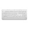 LOGITECH Signature K650 Teclado inalámbrico - Off-white - Alemán Qwertz