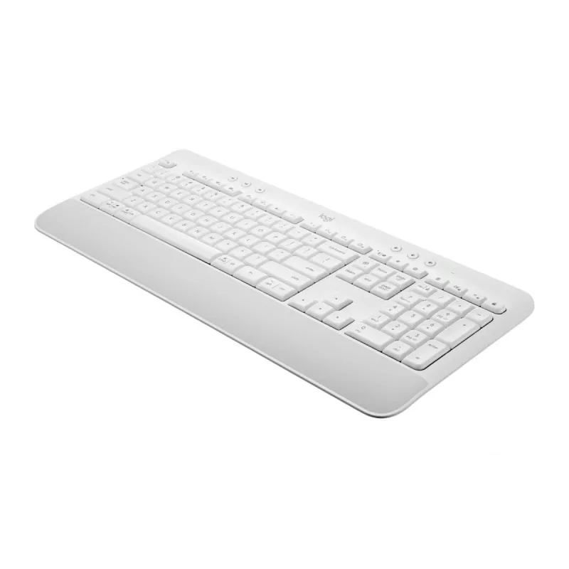 LOGITECH Signature K650 Teclado inalámbrico - Off-white - Alemán Qwertz