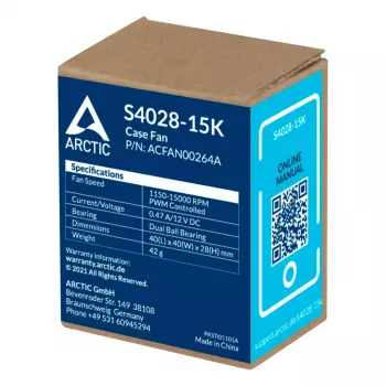 ARCTIC S4028-15K - Ventilador de servidor 40 mm
