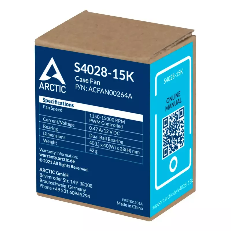 ARCTIC S4028-15K - Ventilador de servidor 40 mm