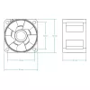 ARCTIC S4028-15K - Ventilador de servidor 40 mm