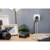 DIGITUS Fuente de alimentación con 2 puertos USB 250V, 50 Hz, USB: 5V, 2,1A, blanco / gris