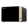 QNAP TS-664 NAS torre Intel® Celeron® N5095 8 GB DDR4 0 TB QNAP QTS negro, bronce