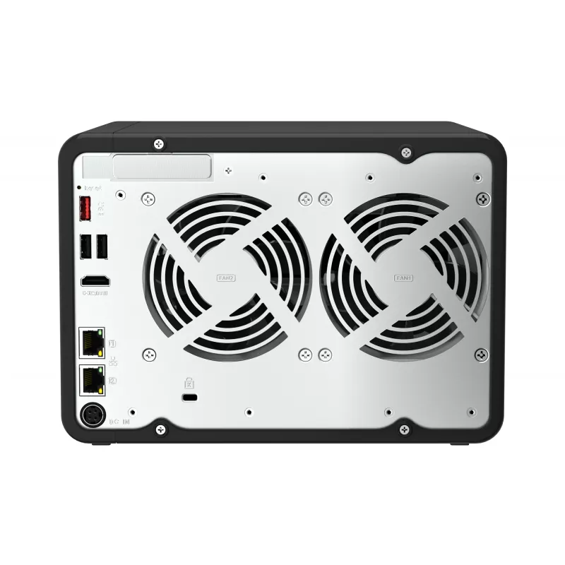 QNAP TS-664 NAS torre Intel® Celeron® N5095 8 GB DDR4 0 TB QNAP QTS negro, bronce