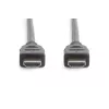 DIGITUS cable de conexión HDMI Ultra High Speed, Type-A M/M, 3 m con Ethernet, UHD 8K 60p, negro