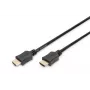 DIGITUS cable de conexión HDMI High Speed, Type-A M/M, 3m con Ethernet, Ultra HD 60p, dorado negro